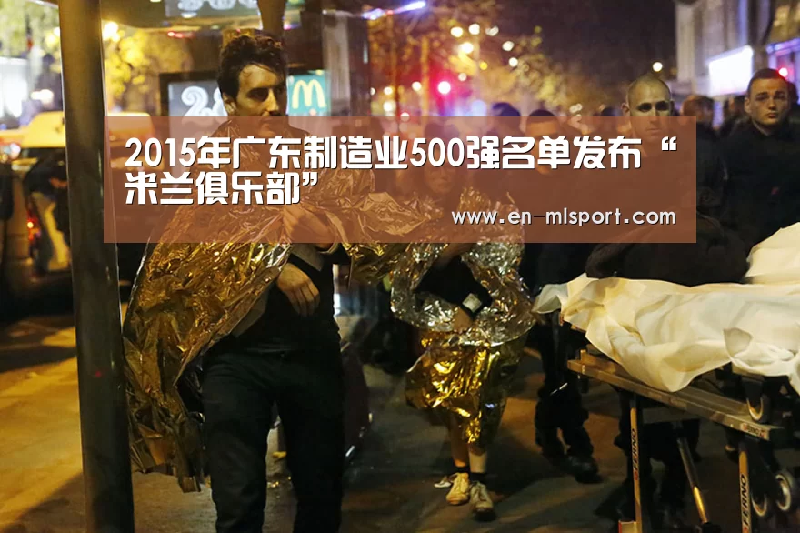 2015年广东制造业500强名单发布“米兰俱乐部”(图2) 米兰体育在线